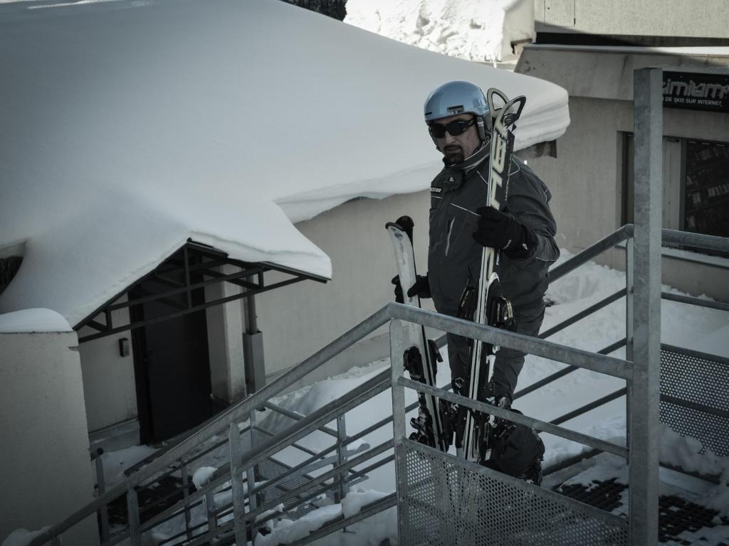 Hotel Turan Les Deux Alpes Bagian luar foto