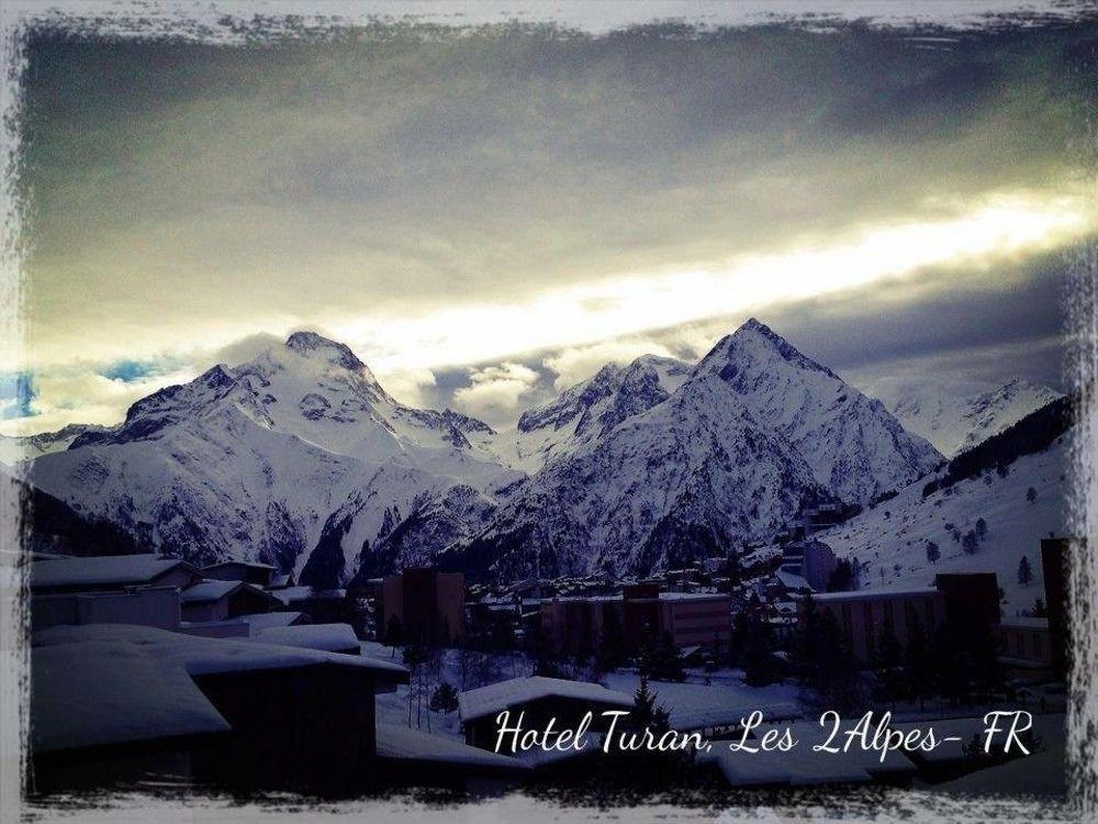 Hotel Turan Les Deux Alpes Bagian luar foto